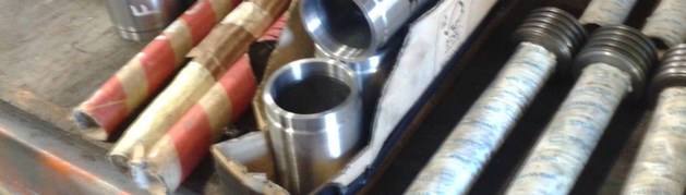 New piston rod barrels and rods for Parker hydralic cylinders