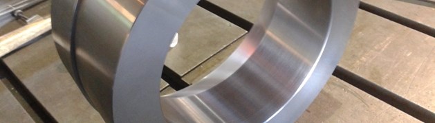 A liner for an extruder at a  Barnsley plastics company.